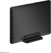 Neomounts NSLS300BLACK verticale laptop houder 11-17" - universeel - modern ontwerp - zwart