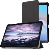 ebestStar - Hoes voor Samsung Galaxy Tab A 10.5 (2018) T590 T595, Slanke Design PU Lederen Etui, Automatische Slaap/Wake, SmartCase hoesje, Zwart