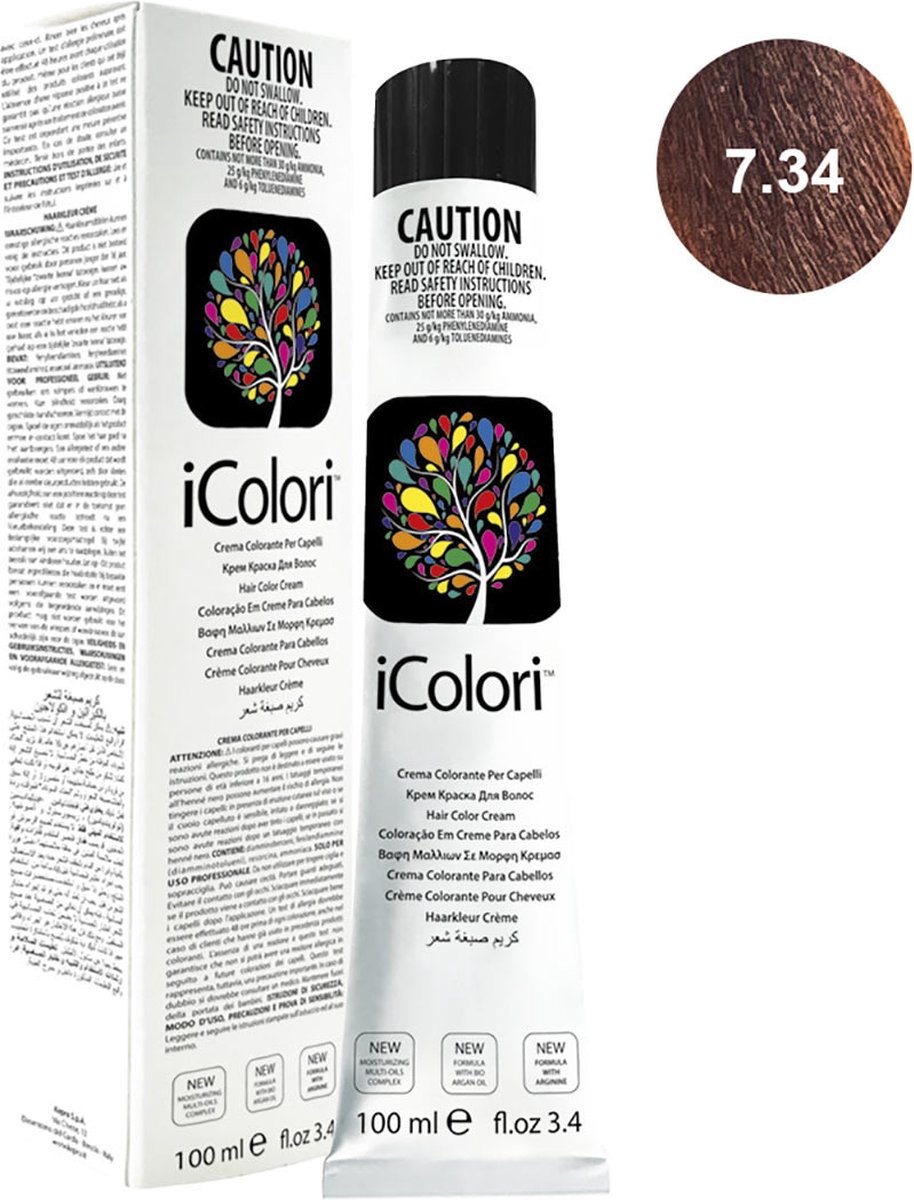 iColori - iColori Color Cream 100 ml Nuance 7.34