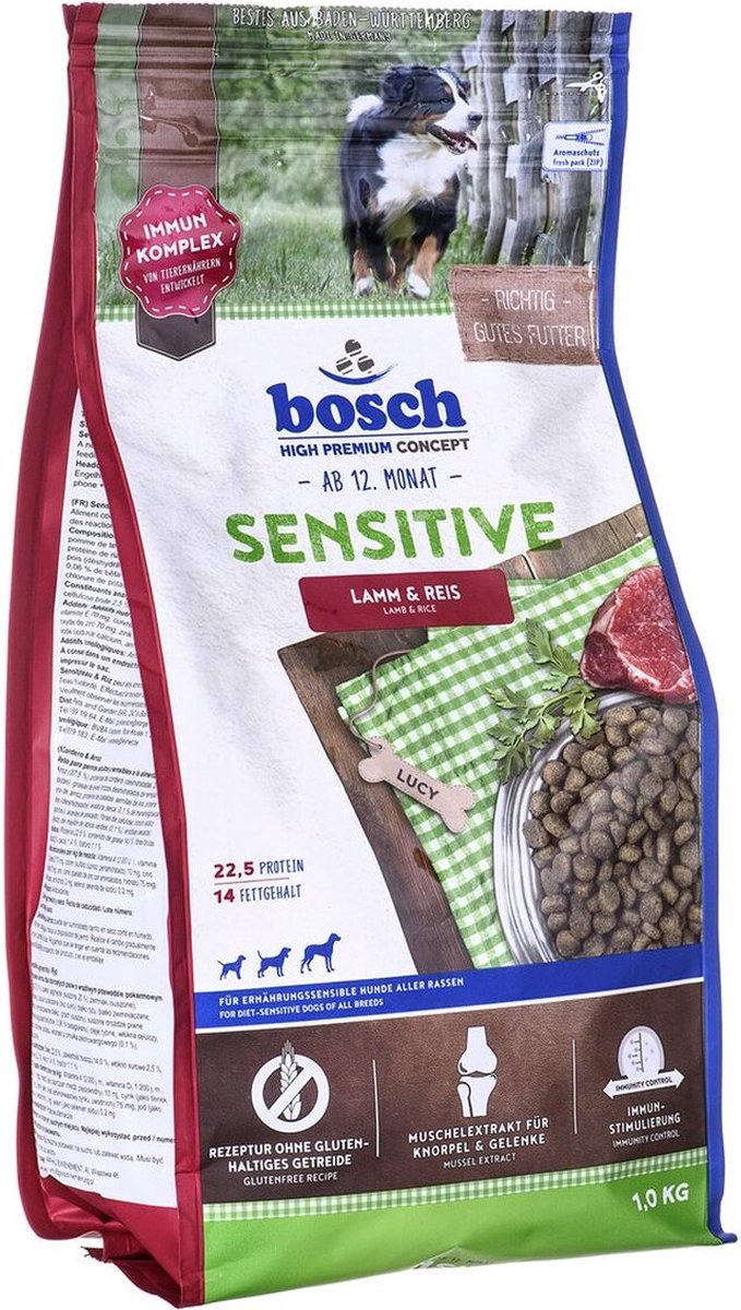 Voer BOSCH Volwassen Lam 1 kg