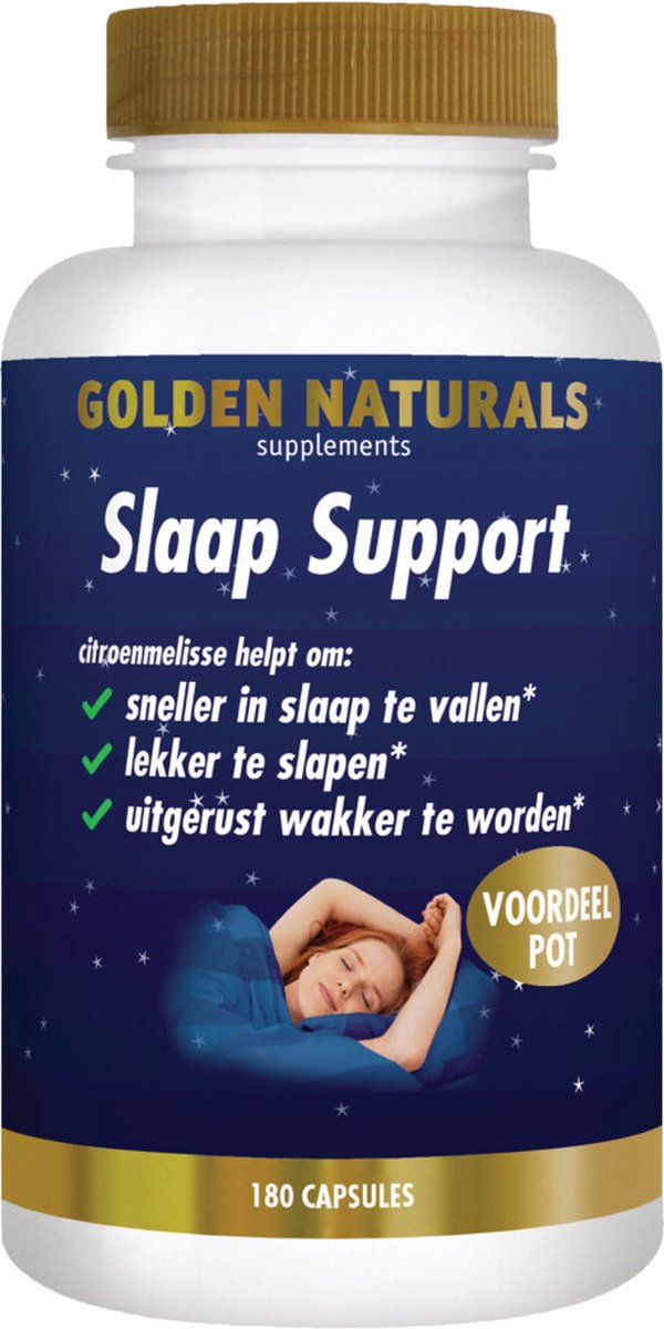 Goedkoopste Golden Naturals Slaap Support (180 veganistische capsules
