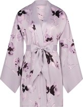 Hunkemöller Satin Kimono Paars M/L