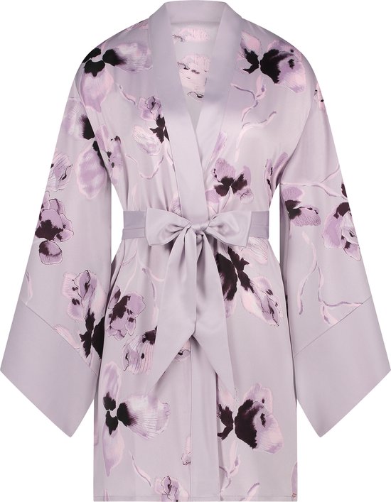 Hunkemöller Kimono Satin Violet M/L