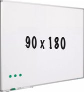 Whiteboard Duke - Geverfd staal - Wit - 90x180cm