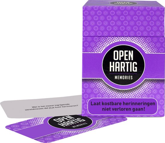 Openhartig Memories - Nederlandstalige Gespreksstarter - Open Up!