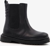 TwoDay leren meisjes Chelsea boots zwart - Maat 29