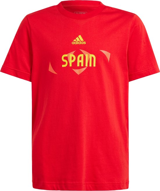adidas Performance UEFA EURO24™ Spanje T-shirt - Kinderen - Rood- 128