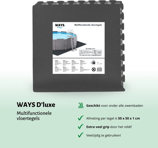 Piscine Bestway Ronde Steel Pro MAX - 549 x 122 cm - Grijs - Pompe Incluse - Ladder - Forfait Entretien Couverture - Filtre - Carrelages de sol