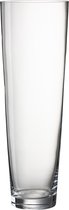 J-Line vaas Rond - glas - transparent - 51 cm hoog