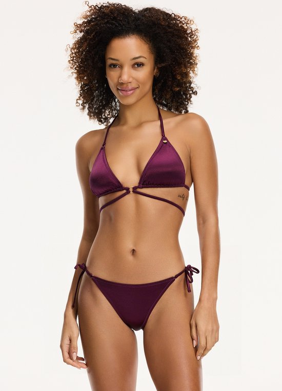 Shiwi Bikini set LIZ TRIANGLE SET STRUCTURE - shiny purple - 42
