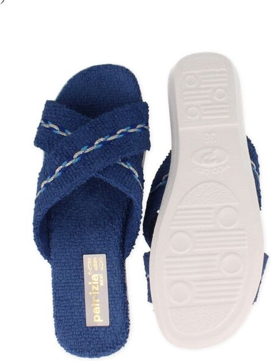 Patrizia Dames Pantoffel Kobalt | Blauw | Maat: 41