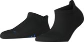 FALKE Cool Kick kort eenkleurig functioneel materiaal sneakersokken enkelsokken dames zwart - maat 39-41