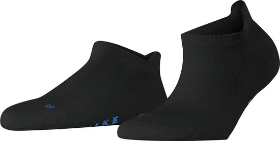 FALKE Cool Kick chaussettes de baskets en fil fonctionnel à semelle anatomique en peluche Femme noir - Mat 39-41