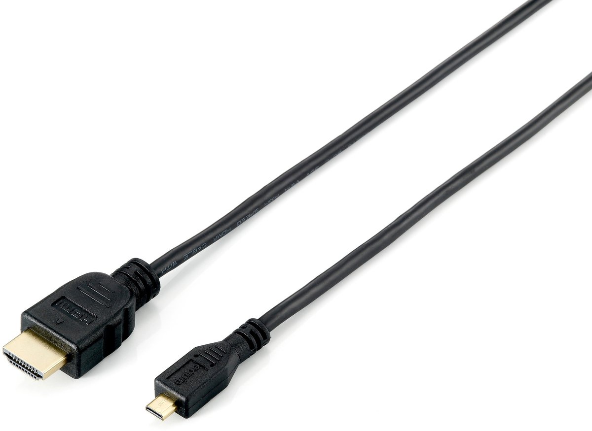 Equip 119309 HDMI 1.4 naar Micro HDMI kabel, 1,0 m, 4K/30Hz