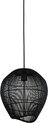 Light & Living Hanglamp Yumi - Zwart - Ø28cm - Modern - Hanglampen Eetkamer, Slaapkamer, Woonkamer