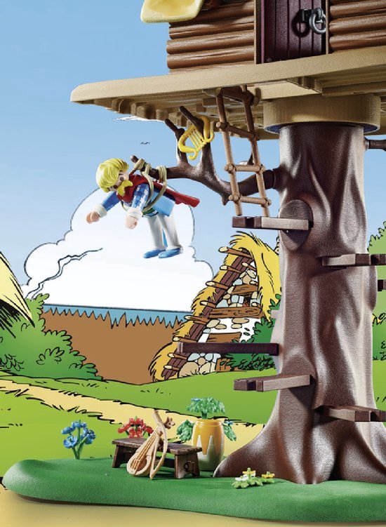 Astérix panoramix et le chaudron de potion magique multicolore Playmobil