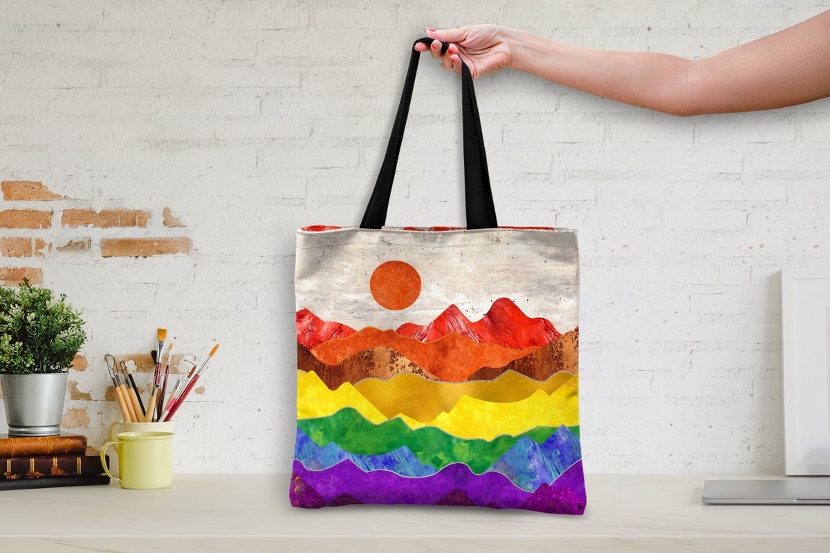 Tote tas Pride - Gemaakt van gerecycled bedlinnen