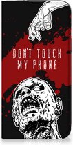 Telefoonhoesje met Pasjeshouder Geschikt voor iPhone 14 Smart Cover Zombie Blood