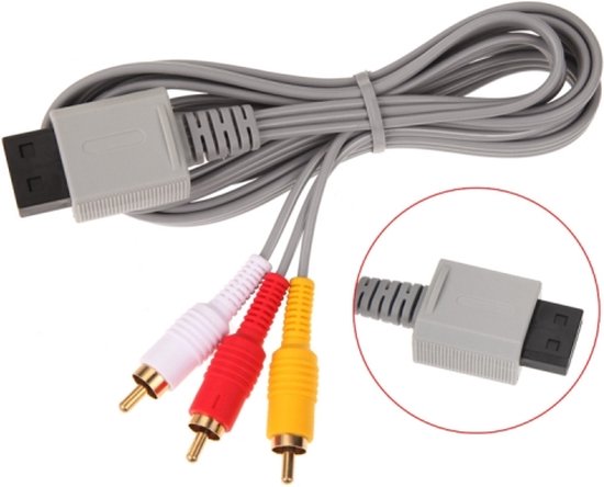 1.8 m Component kabel Audio Video AV Composiet 3 RCA Kabel voor scherpste  video... | bol