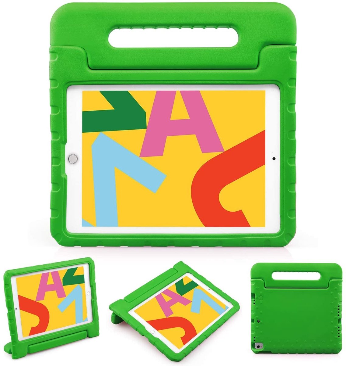 Kinderhoes Geschikt Voor iPad 2019 10.2 Kinderhoes Groen
