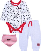 Wit met grijze babyset 101 Dalmatiërs