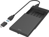 Hama USB-behuizing voor harde schijf voor 2,5" SSD- en HDD-harde schijven