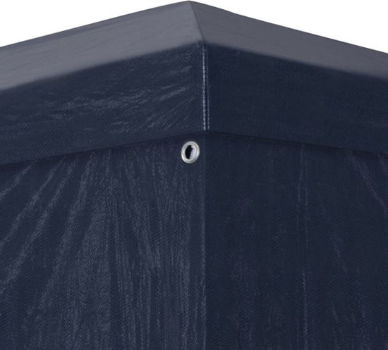 vidaXL - Partytent - 3x3 - m - blauw