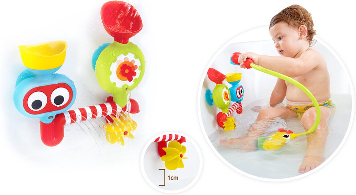 Yookidoo - Badspeelgoed - Submarine Spray Station - One Size — afbeelding 3
