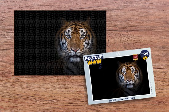 Puzzle Tigre - Animal - Portrait - Puzzle - Puzzle 500 pièces