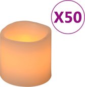 VDXL Kaarsen 50 st LED warmwit