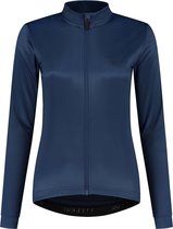 Rogelli Core Dames Fietsshirt - Lange Mouw - Donkerblauw