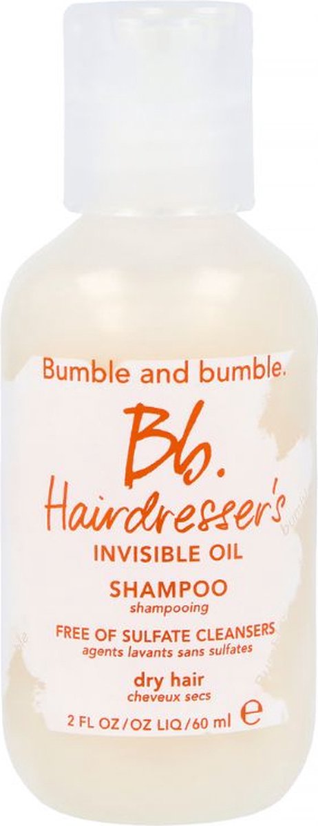 Bumble and bumble Hairdresser’s Invisible Oil Shampoo- 60ml - Normale shampoo vrouwen - Voor Alle haartypes