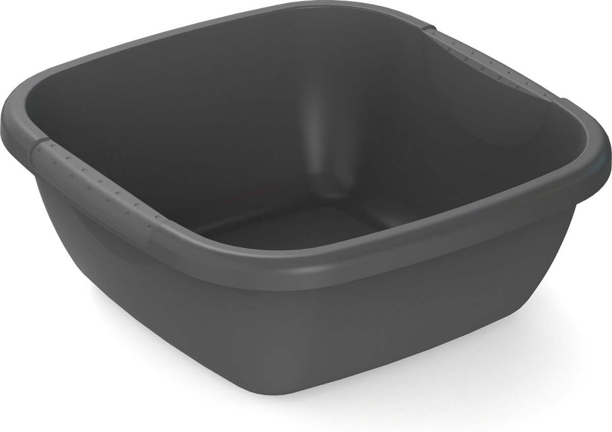 Rotho Daily Afwasteil 29x29x12 cm 5L Antraciet