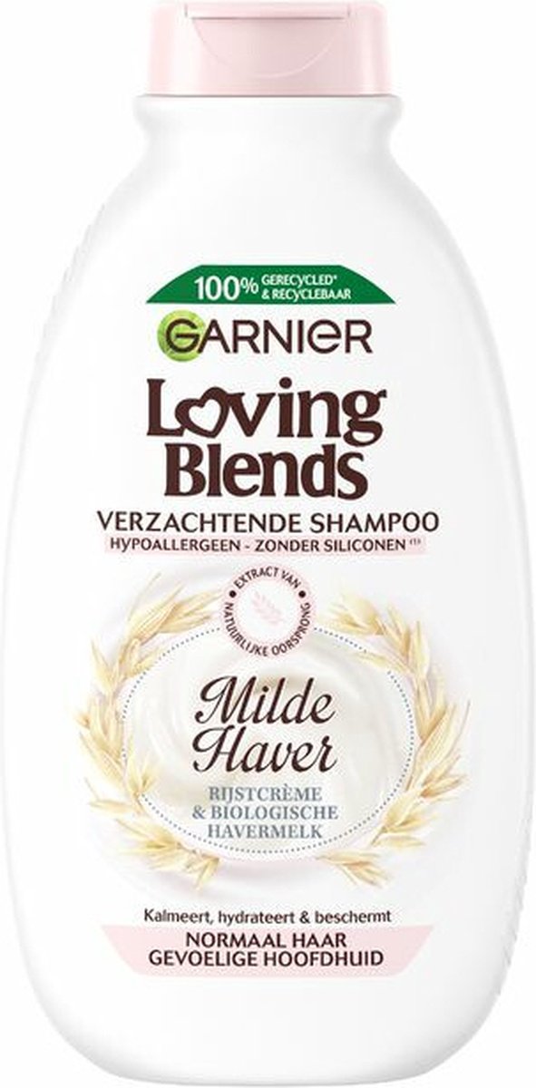 Garnier Loving Blends Milde Haver Shampoo - 300ml