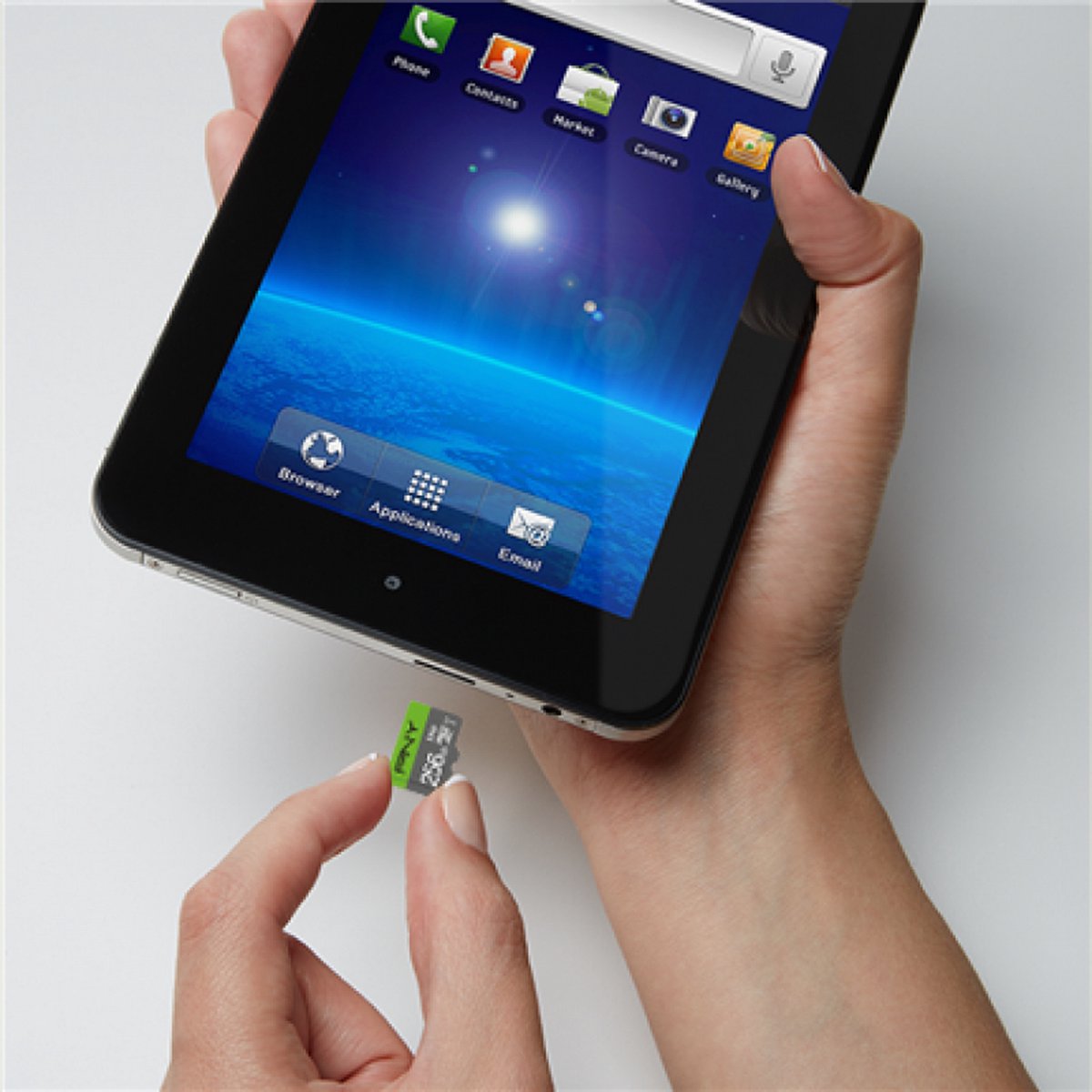 Micro SD geheugenkaart met adapter PNY Elite C10