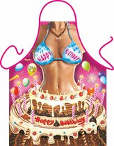 Sexy schort Happy Birthday vrouw