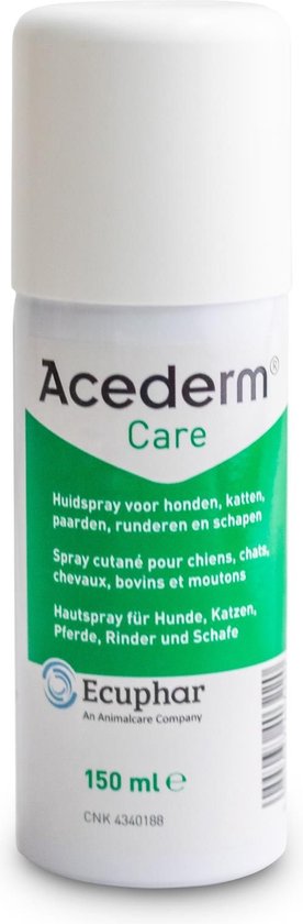 Acederm Care - Wondspray - Verzacht, Voedt & Beschermt de Huid - 150 ml - Acederm
