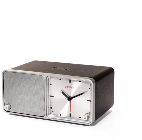 Geneva Time Wekker/bluetooth speaker - Zwart van Geneva — afbeelding 5