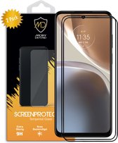 2-Pack Motorola Moto G32 Screenprotectors - MobyDefend Gehard Glas Screensavers - Zwarte Randen - Glasplaatjes Geschikt Voor Motorola Moto G32