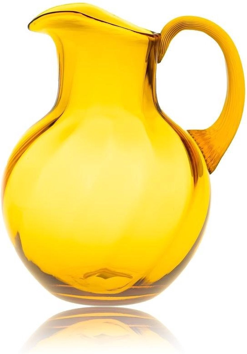 Anna von Lipa - Swirl Karaf 2L amber - Karaffen glas