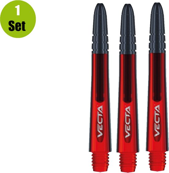 Winmau Vecta Red - Dart Shafts van Merkloos — afbeelding 3