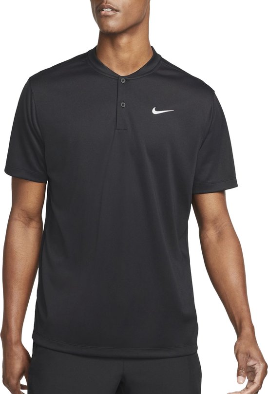 Nike Court Dri-FIT Blade Solid Poloshirt Mannen - Maat M