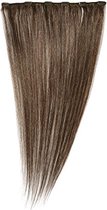 Love Hair Extensions estensioni clip-in dei capelli 100% capelli umani colore 6 Dark Ash Brown