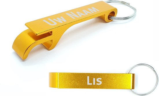 Ouvre-bière avec nom - Lis