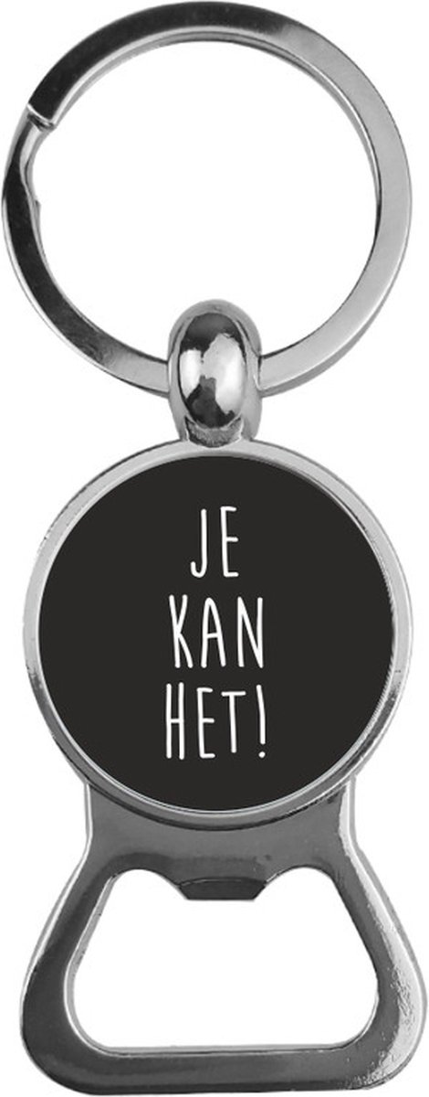 Bieropener Glas -  Je Kan Het