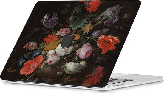 Lunso - cover sleeve - MacBook Air 13 pouces M2 (2022) - Nature morte aux Fleurs