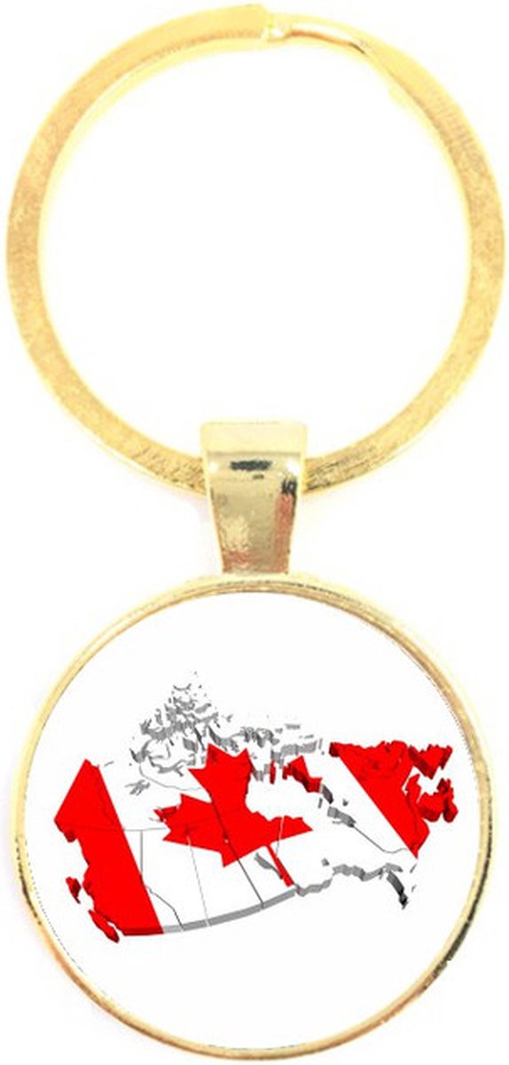 Sleutelhanger Glas - Canada