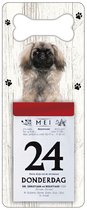 Scheurkalender 2024 Hond: Pekingees