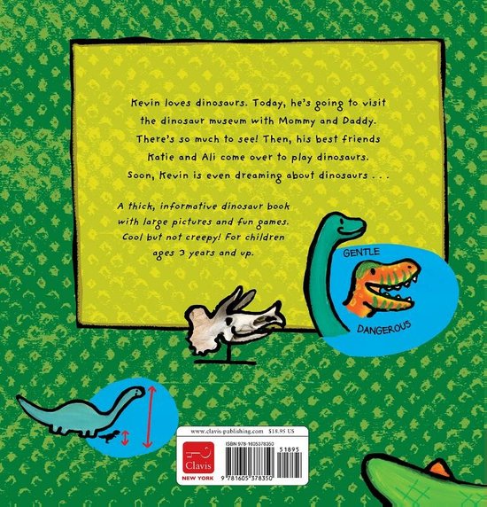 Hello Dino Kevins Book Of Dinosaurs Liesbet Slegers 9781605378350 Boeken 2117