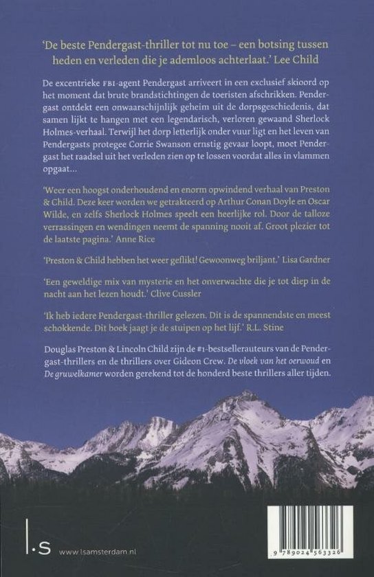 Pendergast thriller 13 - Wit vuur - cover